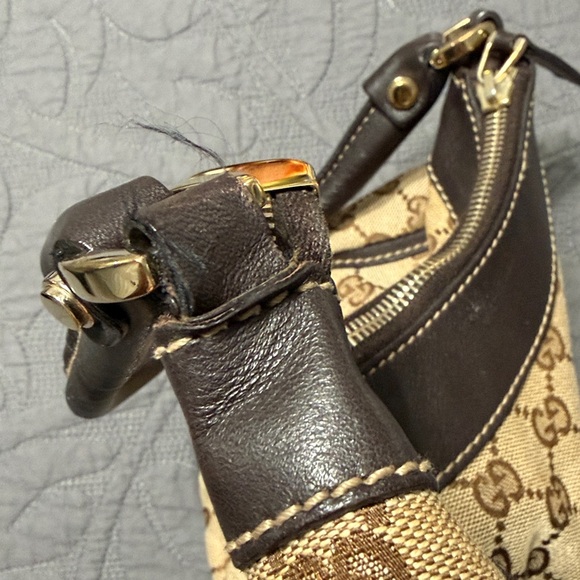 Gucci D - Ring shoulder monogram canvas bag - Picture 7 of 9